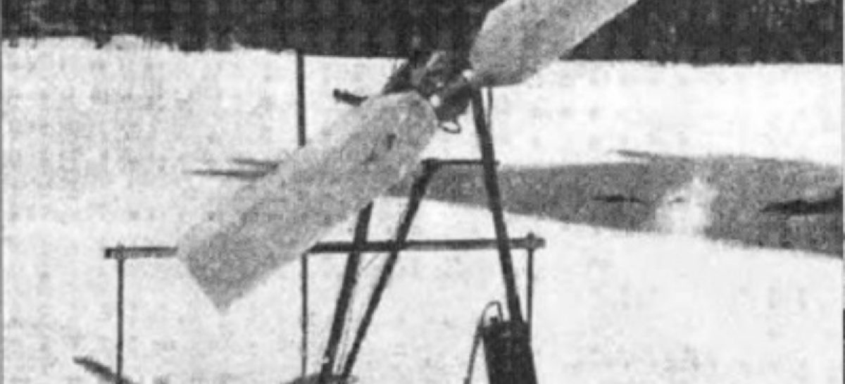 Аэросани изобрели в 1903 году